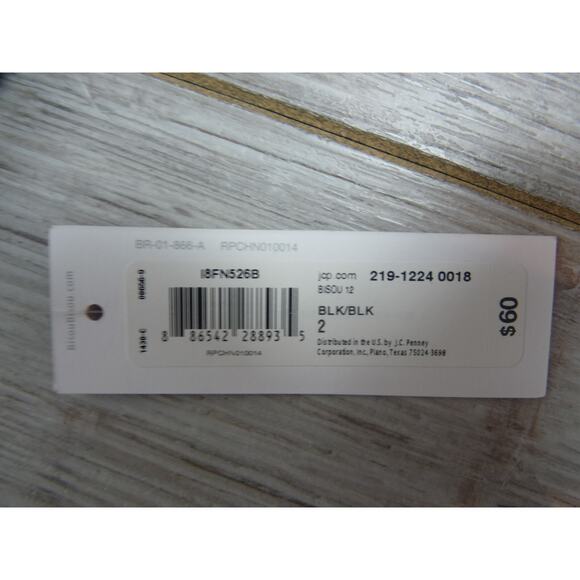 Bisou Bisou Michele Bohbot Women's Size 2 Dress Black New With Tags - Picture 8 of 12